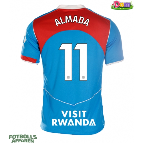 Atletico Madrid Thiago Almada #11 Tredje Tröja Kvinnor 2025-26 Kortärmad